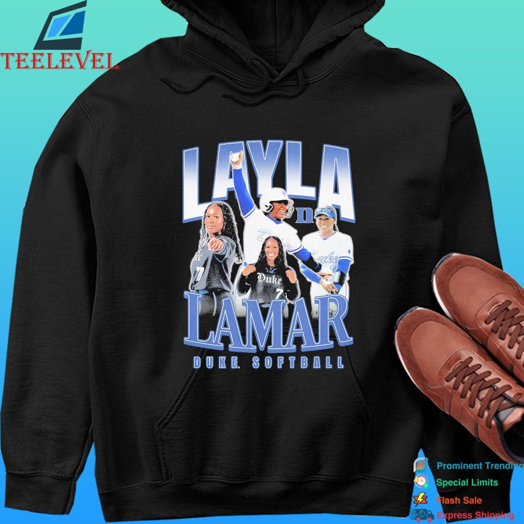 Layla Lamar Duke Softball Shirt