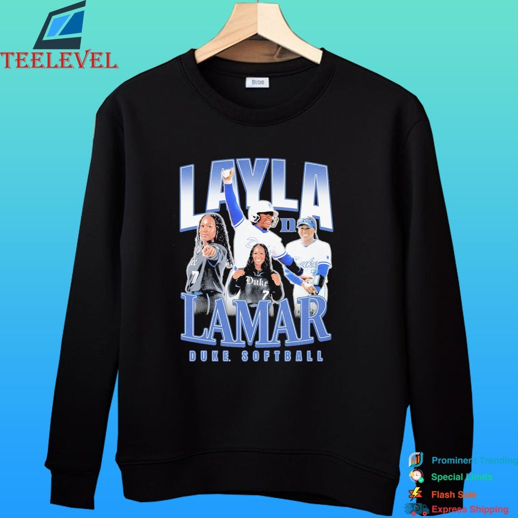 Layla Lamar Duke Softball Shirt