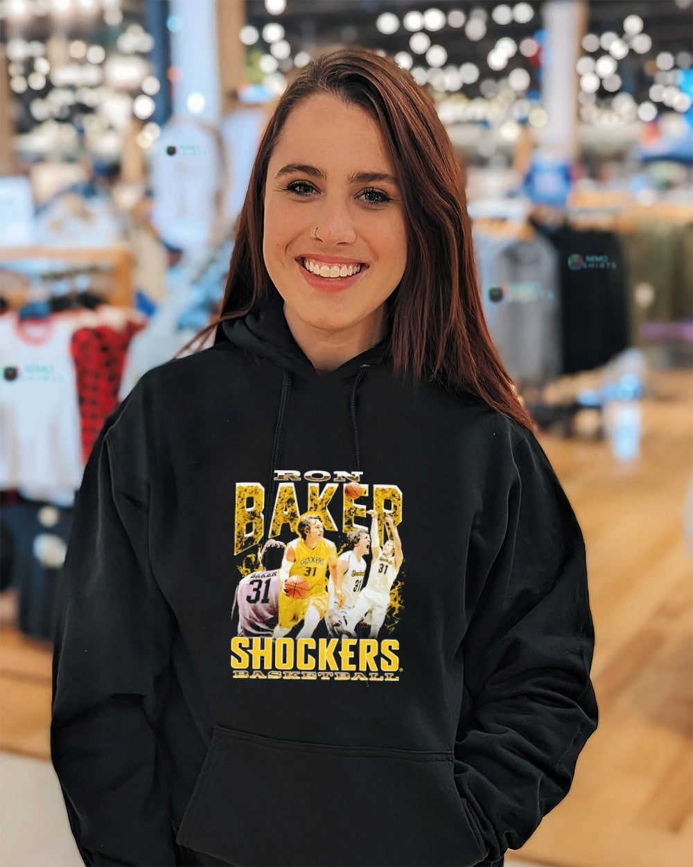 Legend Ron Baker Wichita State Shockers men’s basketball vintage graphic shirt