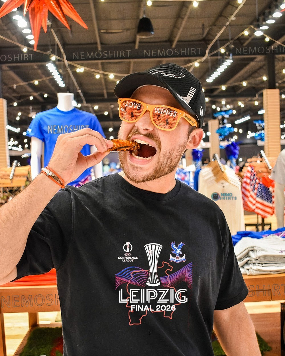Leipzig 2026 UECL Final Crystal Palace FC shirt