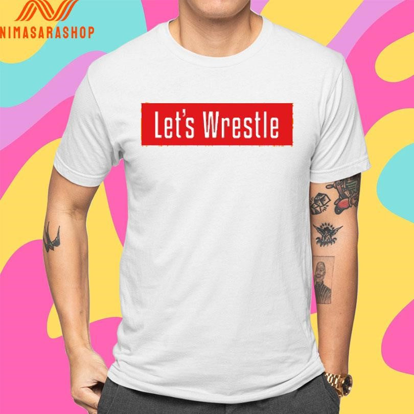 Let’s Wrestle Logo 2026 Shirts