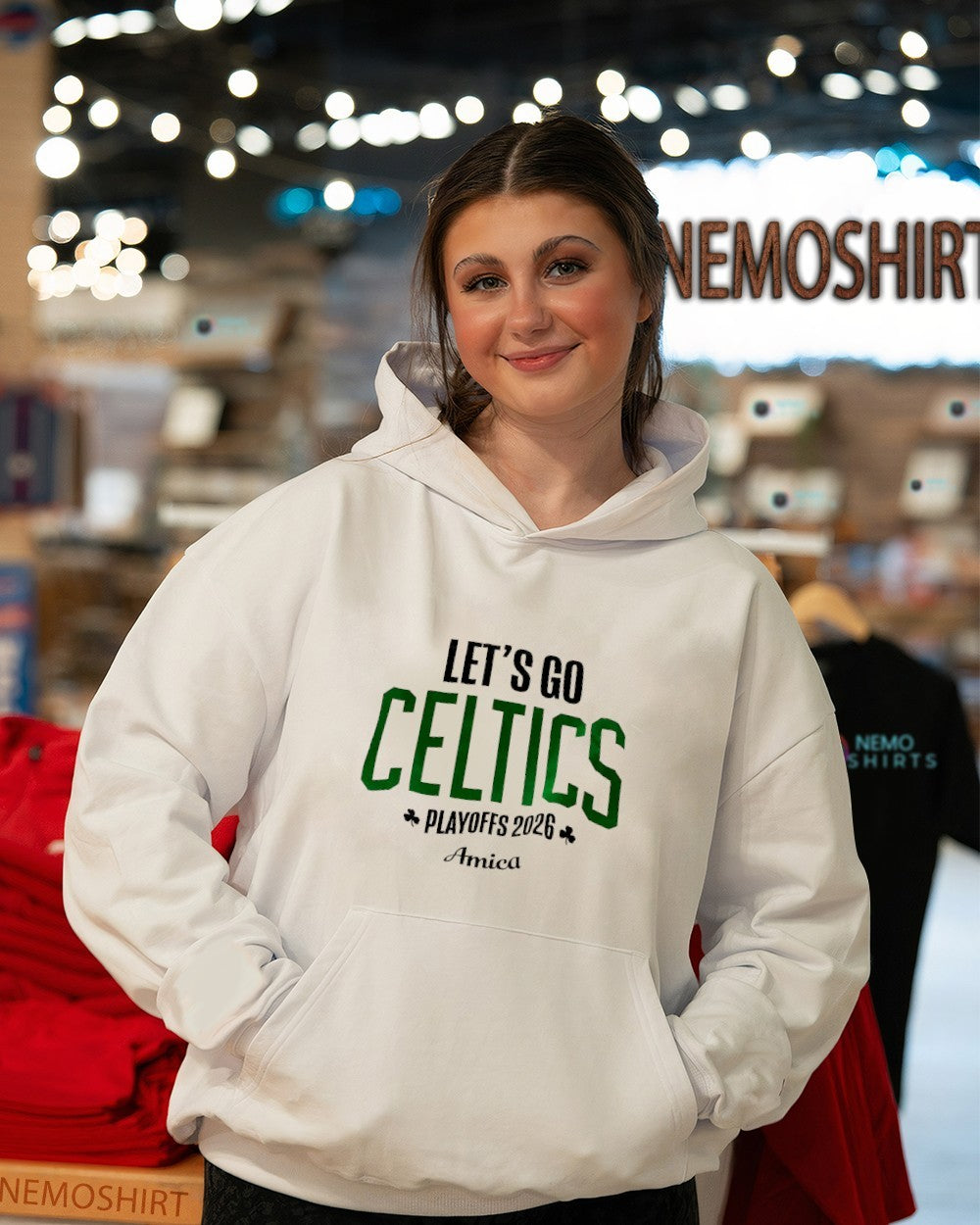 Let’s go Celtics Playoffs 2026 Amica Boston Celtics NBA shirt
