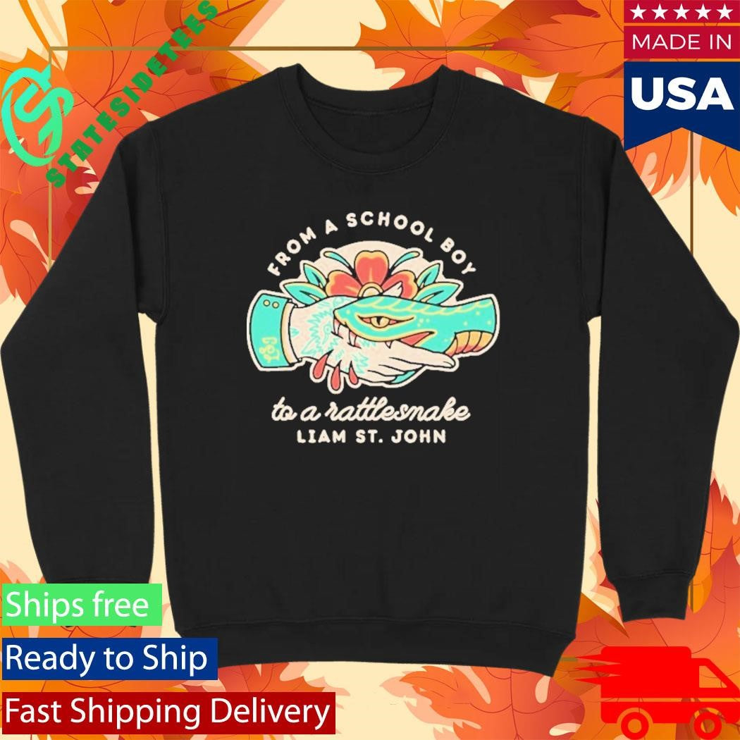 Liam St John From A School Boy To A Rattlesnake Eastham Prison Farm Blues Shirt