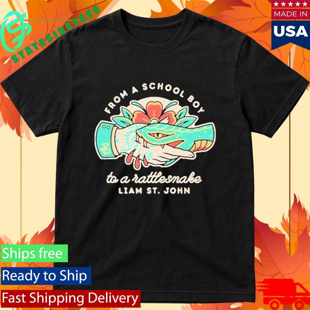 Liam St John From A School Boy To A Rattlesnake Eastham Prison Farm Blues Shirt