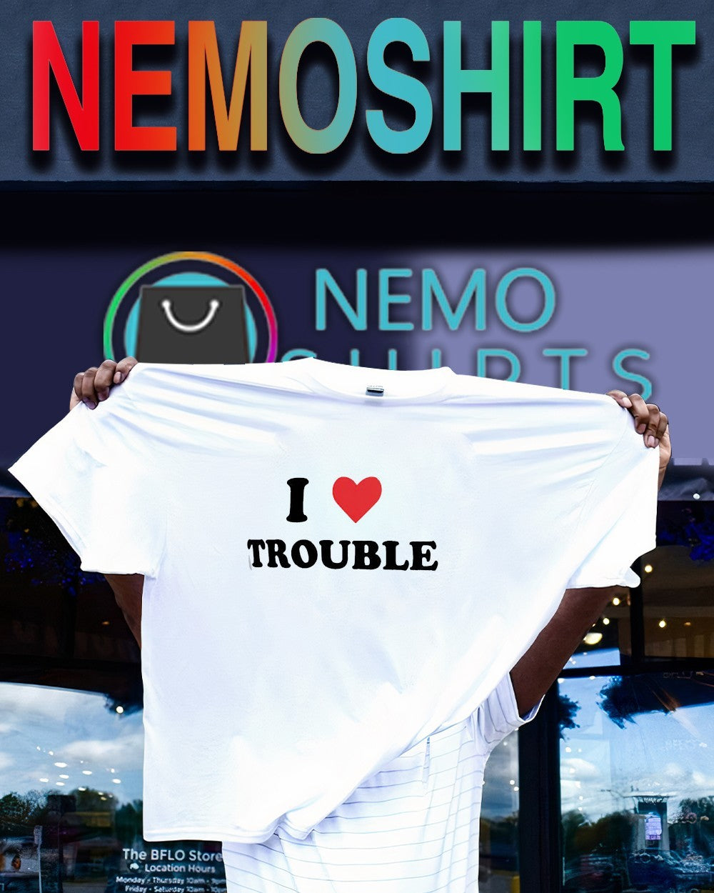 Liv Morgan I love trouble shirt