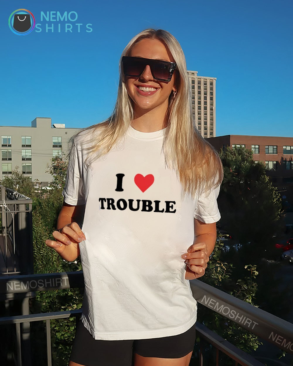 Liv Morgan I love trouble shirt