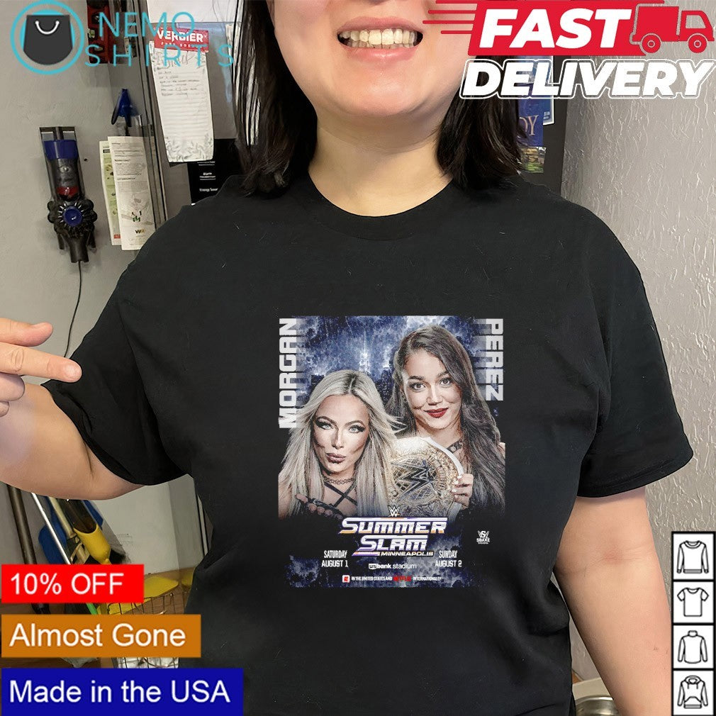 Liv Morgan Roxanne Perez SummerSlam Minneapolis shirt