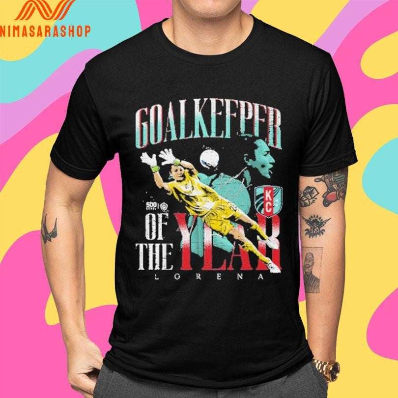 Lorena Kansas City Current 2026 Goalkeeper Of The Year Shirts