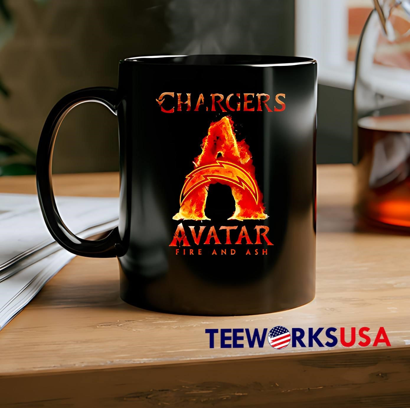 Los Angeles Chargers x Avatar Fire And Ash shirt