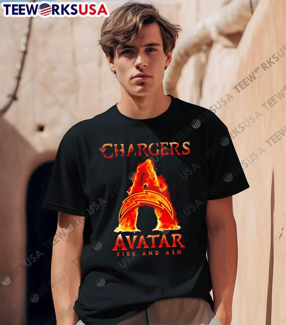 Los Angeles Chargers x Avatar Fire And Ash shirt