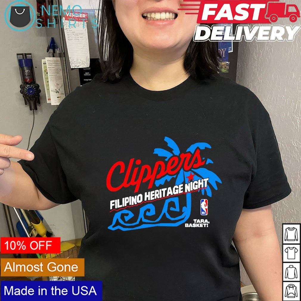 Los Angeles Clippers NBA filipino heritage night shirt