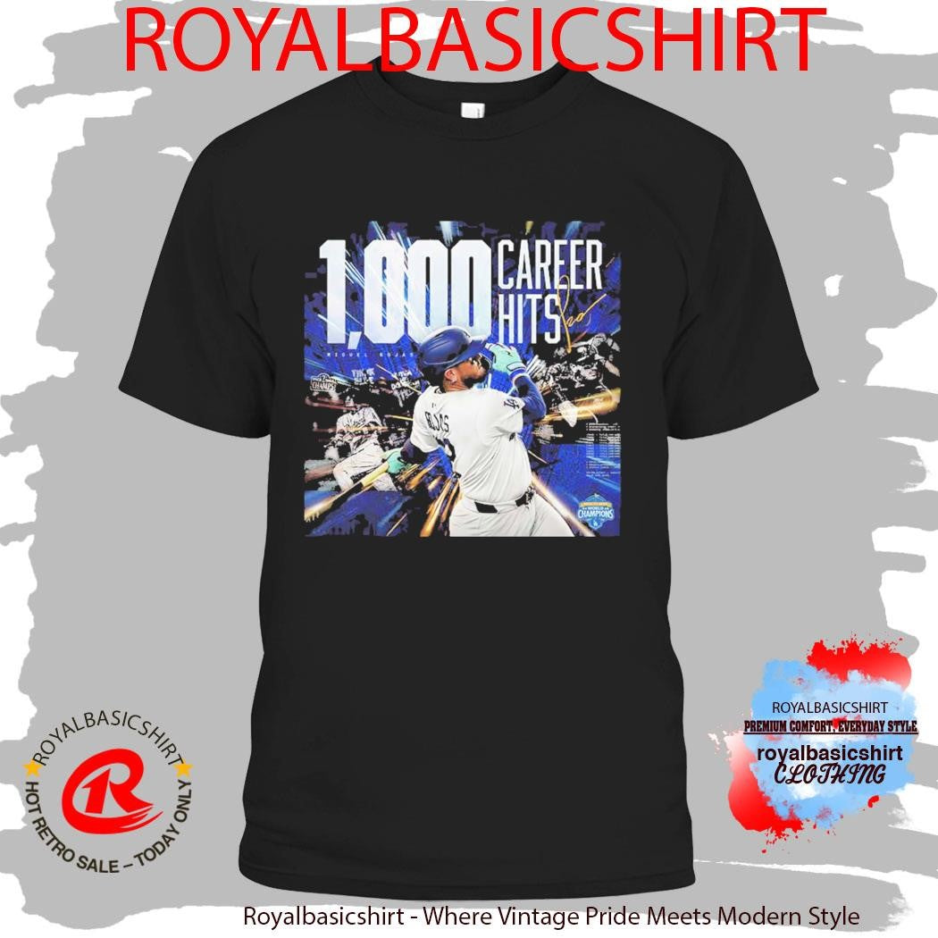 Los Angeles Dodgers Miguel Rojas 1000 Hits Career Shirt
