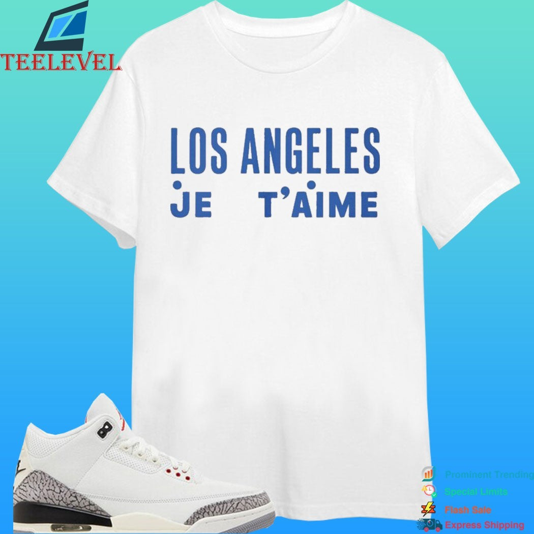 Los Angeles Je T-Aime Shirt