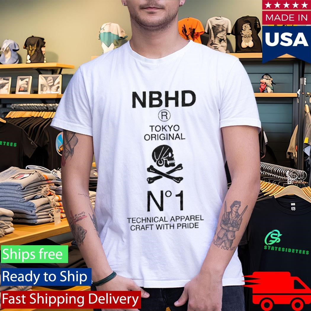 Louis Tomlinson Neighborhood NBHD Tokyo Original NH-1 Skull Shirt