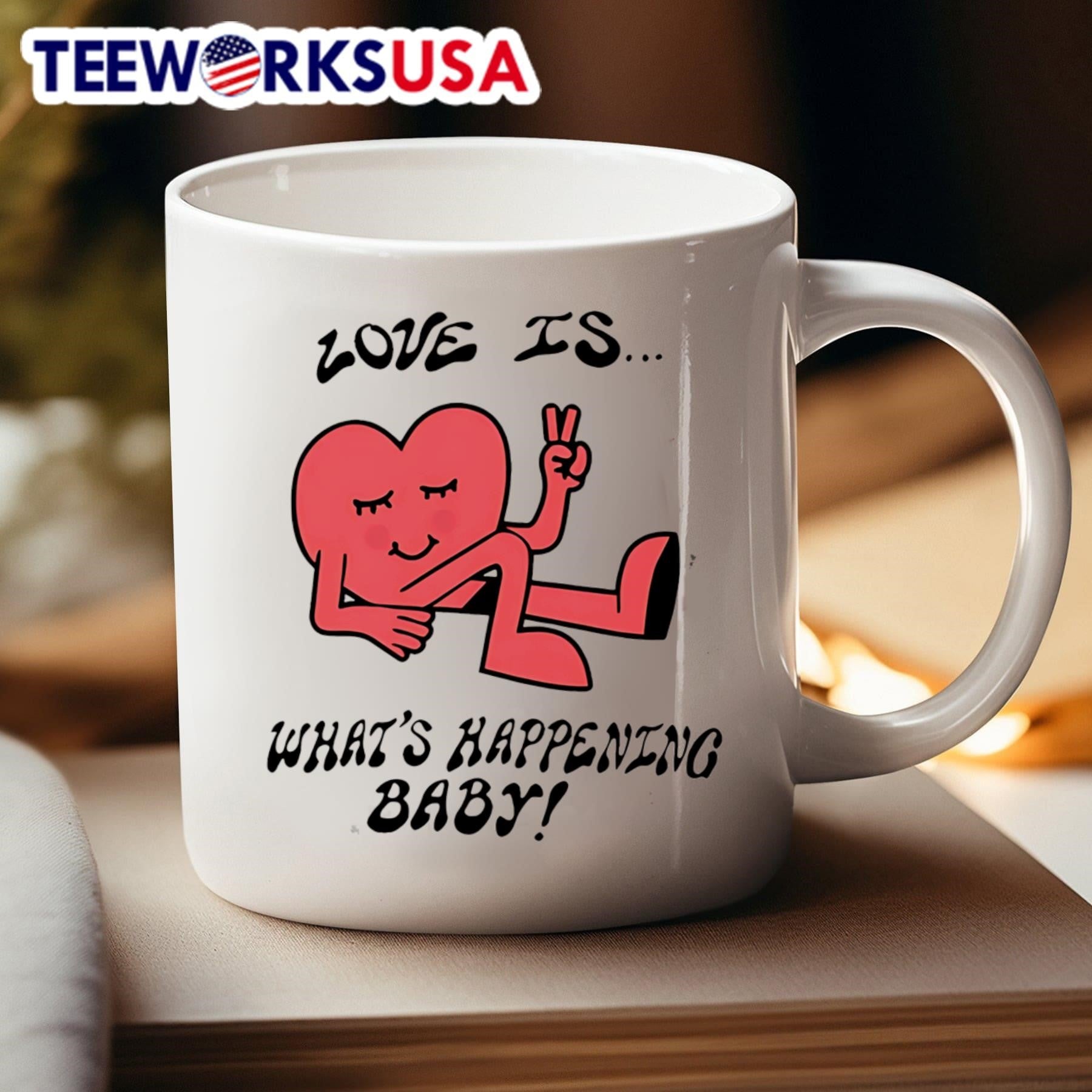Love is What’s Happening Baby Shirt