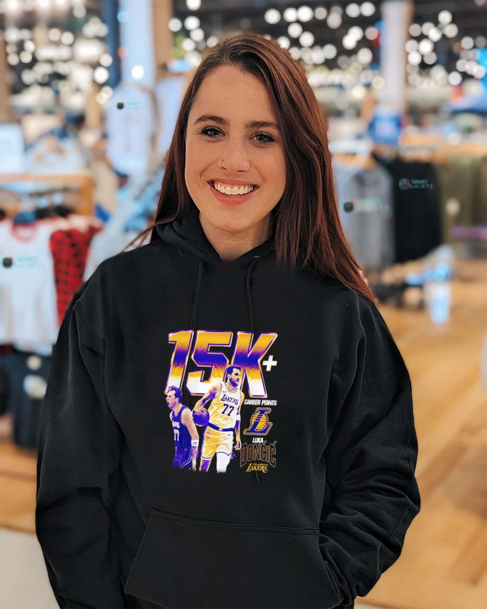 Luka Dončić Los Angeles Lakers 15 000 career points shirt