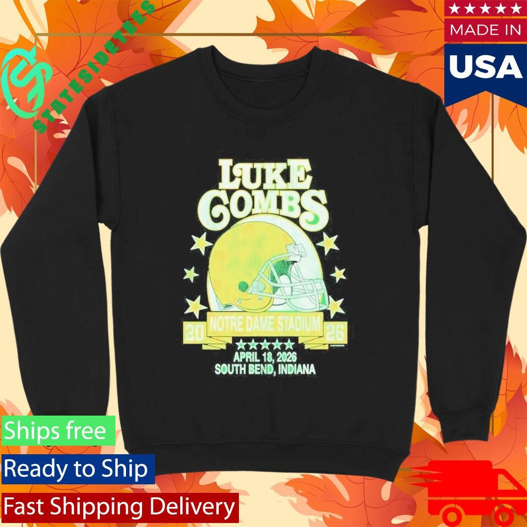 Luke Combs Exclusive Notre Dame Stadium Shirt