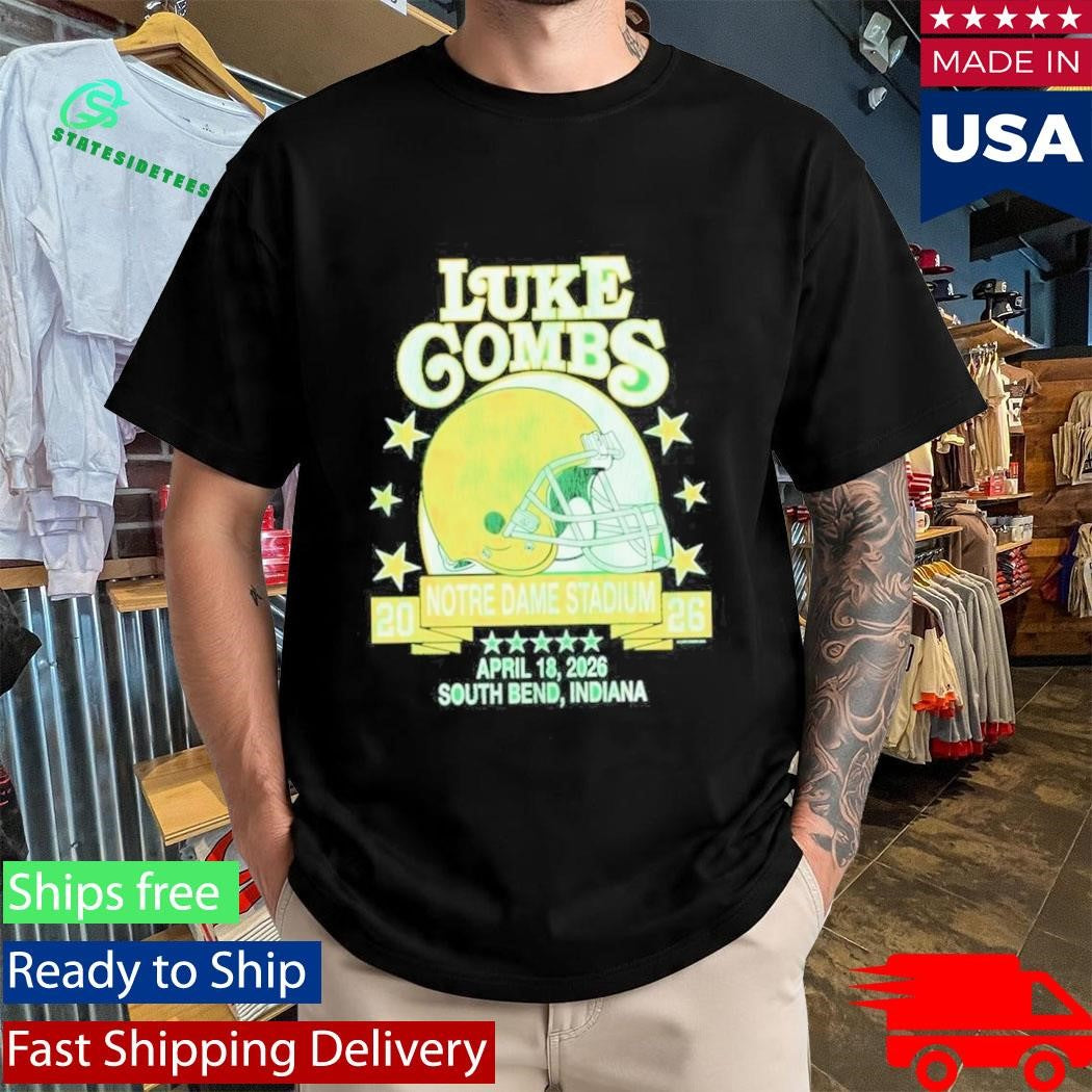 Luke Combs Exclusive Notre Dame Stadium Shirt