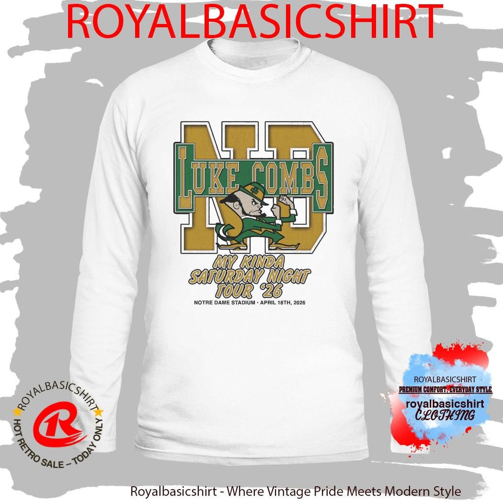 Luke Combs Exclusive Notre Dame Shirt