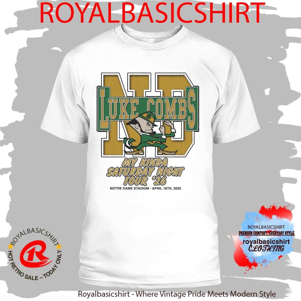 Luke Combs Exclusive Notre Dame Shirt