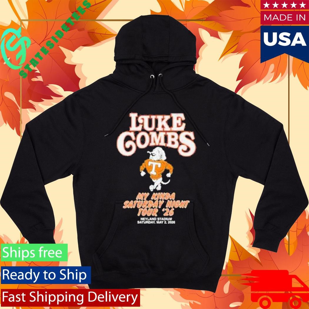 Luke Combs My Kinda Saturday Night Tour 26 Exclusive Knoxville Shirt