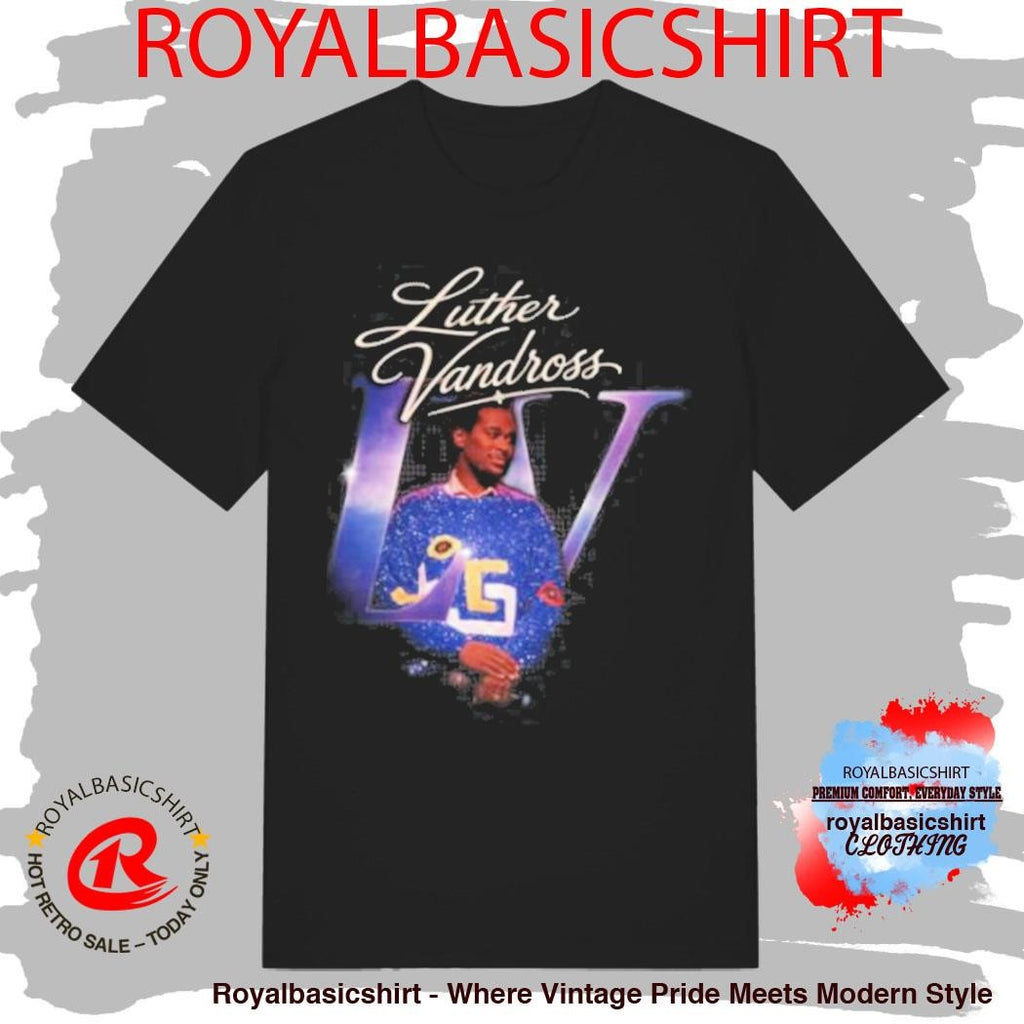 Luther Vandross X R&B Only Lv T-Shirt
