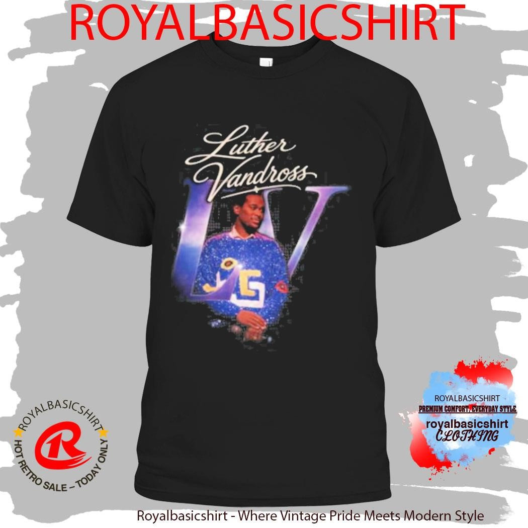 Luther Vandross X R&B Only Lv T-Shirt