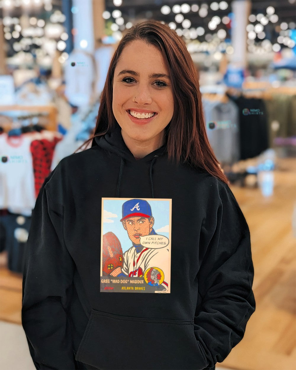 Mad Dog Greg Maddux Atlanta Braves i call my own pitches shirt