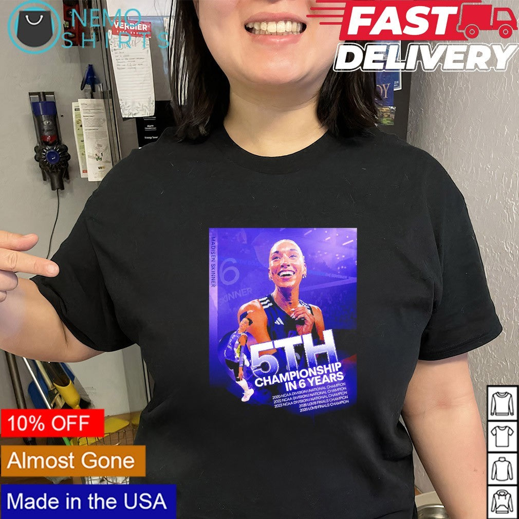Madisen Skinner LOVB Austin 5th championship in 6 years shirt