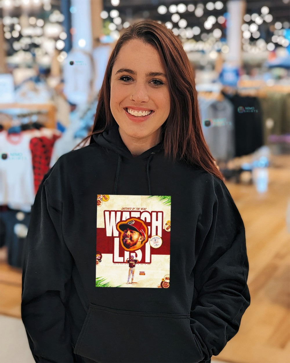 Maikol Lucena Bethune-Cookman Wildcats watch list catcher of the year shirt