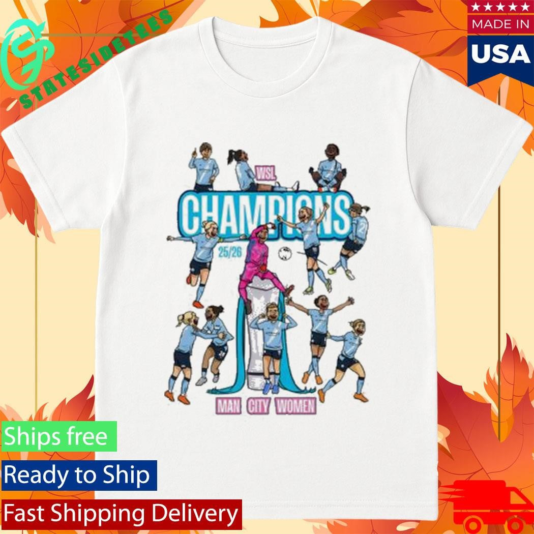 Manchester City Afta Adults Wsl Winners 25-26 Shirt