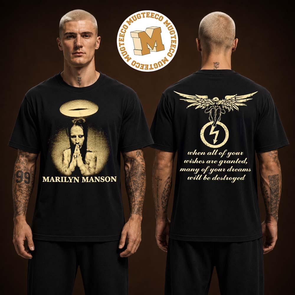 Marilyn Manson Antichrist Superstar 30th Anniversary 2026 Merch When All Of Your Wishes Are Granted Unisex T-Shirt