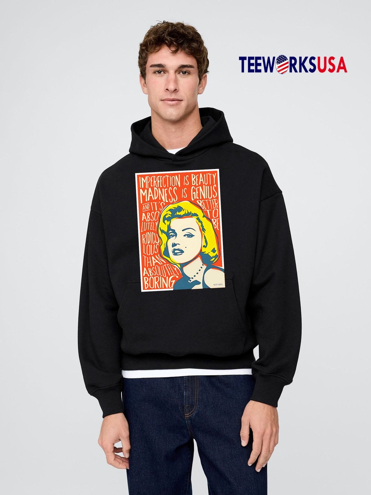 Marilyn Monroe Pop Art poster shirt
