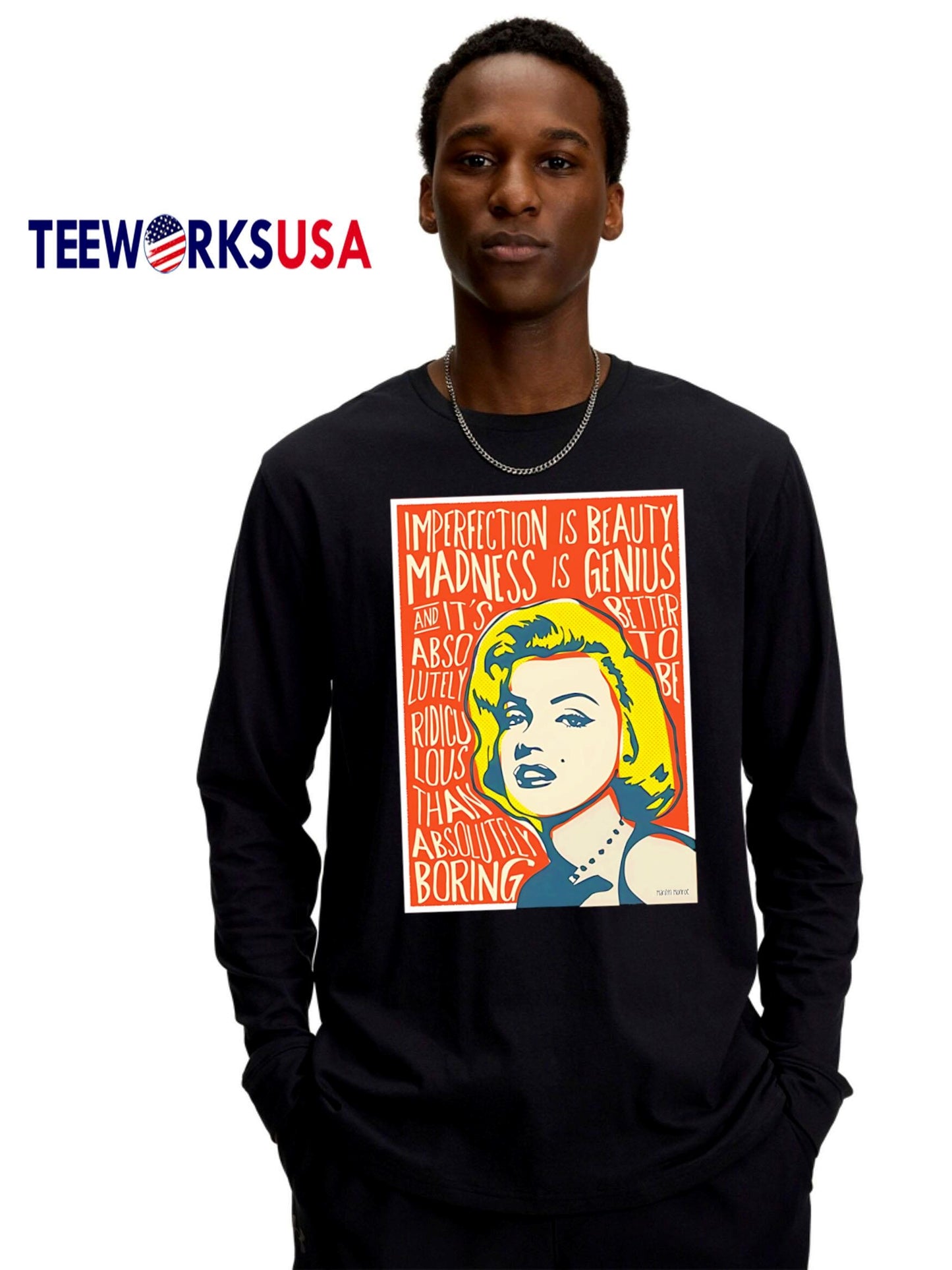 Marilyn Monroe Pop Art poster shirt