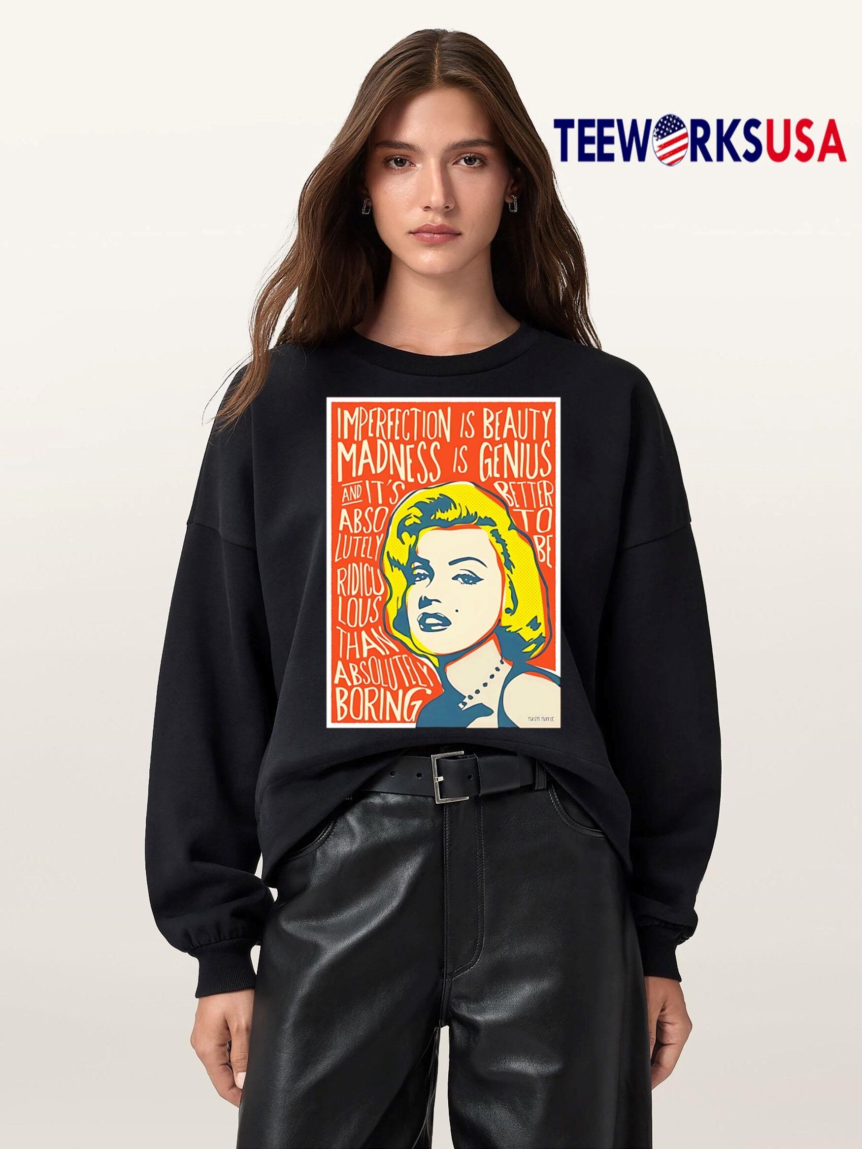Marilyn Monroe Pop Art poster shirt