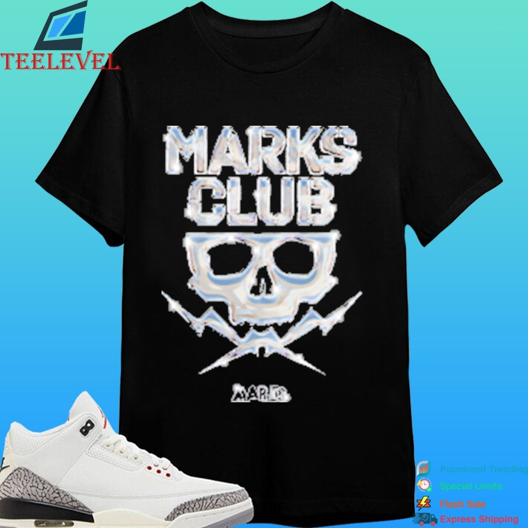 Marks Club Chrome Skull Shirt