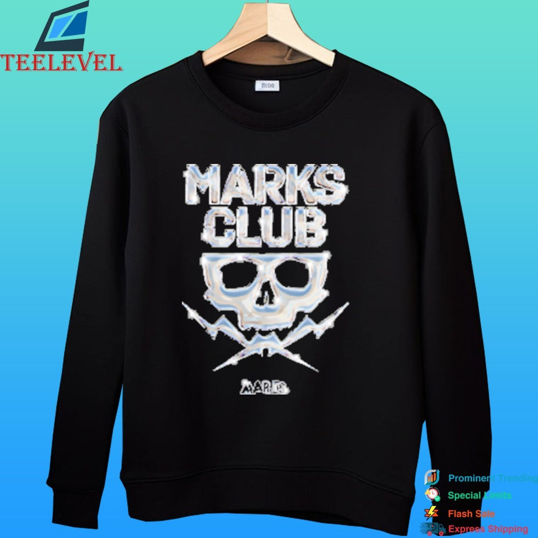 Marks Club Chrome Skull Shirt
