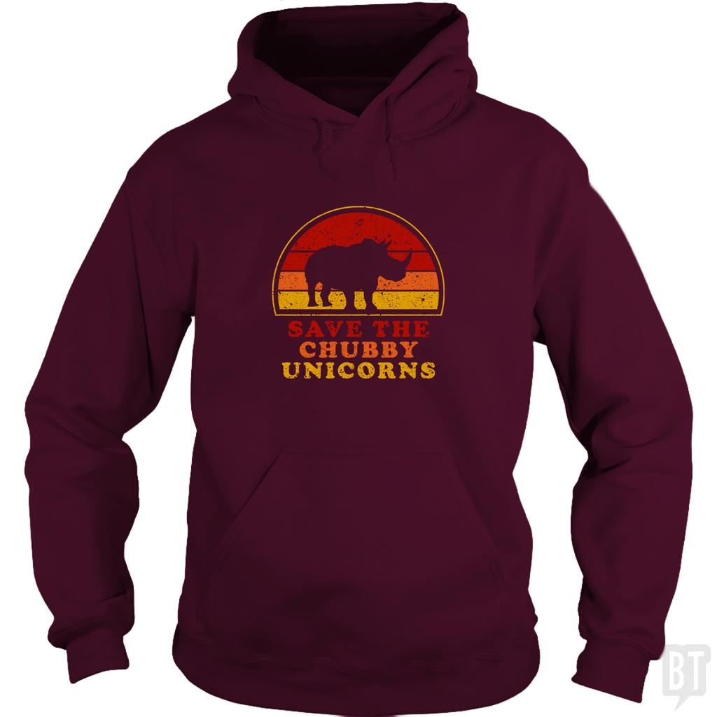 Save The Chubby Unicorns Hoodie