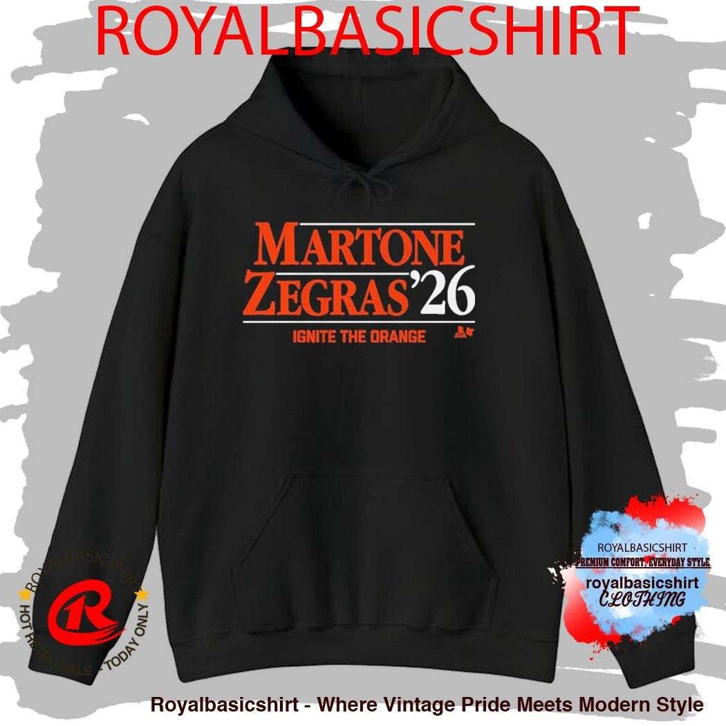 Martone-Zegras ’26 Ignite The Orange Shirt