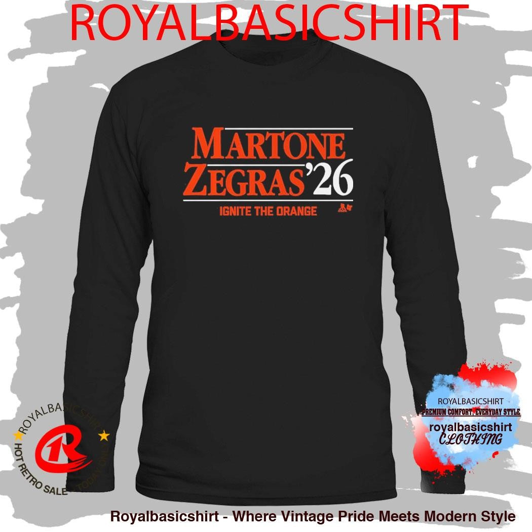 Martone-Zegras ’26 Ignite The Orange Shirt