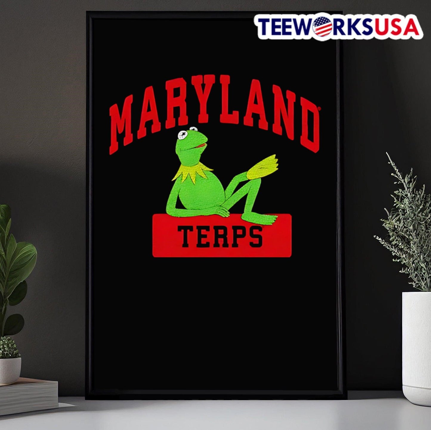 Maryland Terrapins x Kermit Shirt