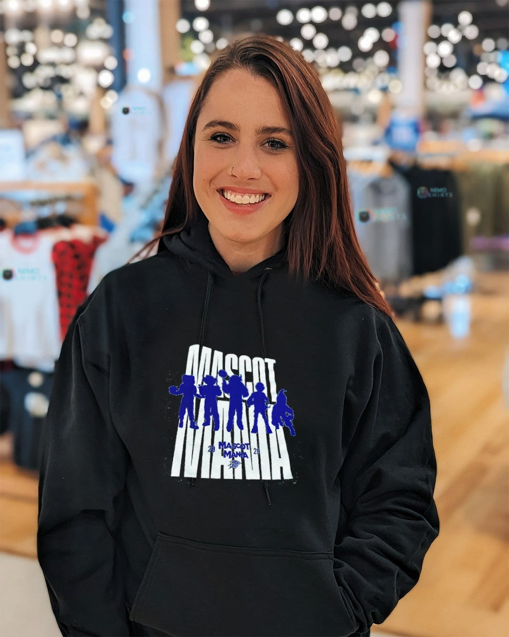 Mascot Mania 2026 OKC Thunder shirt
