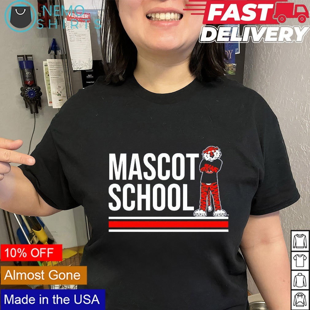 Mascot school Auburn Tigers shirt