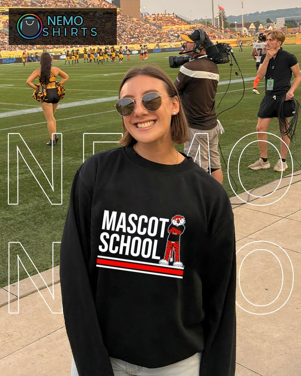 Mascot school Auburn Tigers shirt