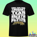 Mauled Unidentifiable Gold Foil Shirt