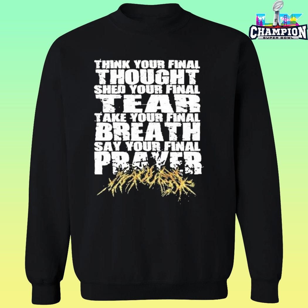 Mauled Unidentifiable Gold Foil Shirt