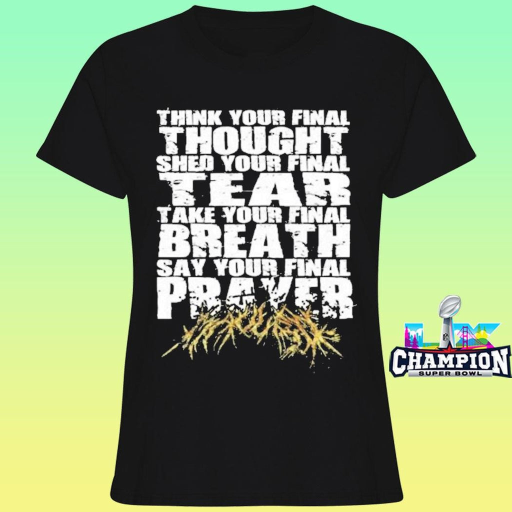 Mauled Unidentifiable Gold Foil Shirt