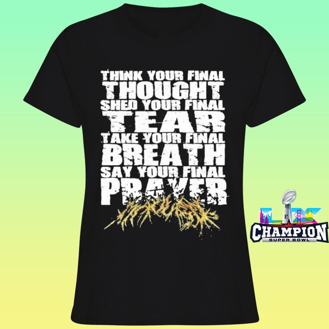 Mauled Unidentifiable Gold Foil Shirt