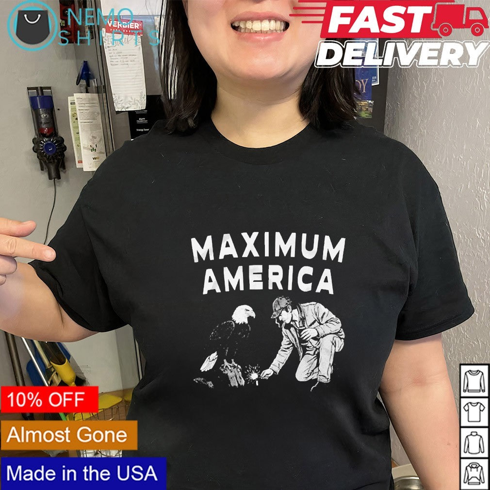 Maximum America Bald Eagle shirt