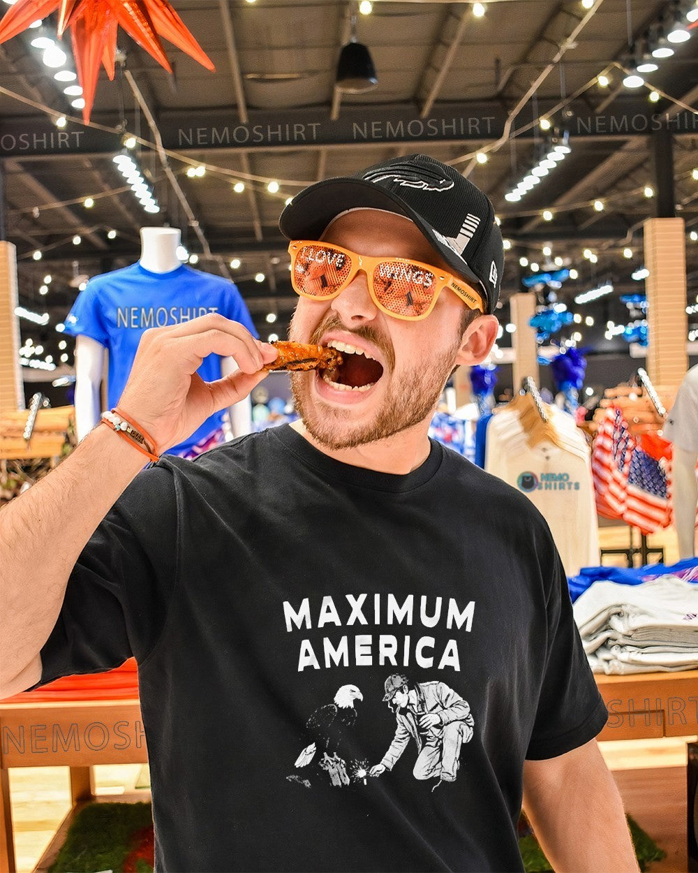 Maximum America Bald Eagle shirt